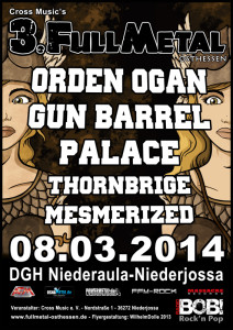 FULL METAL Osthessen 2014 Flyer