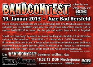 FMO 2013 – Bandcontest